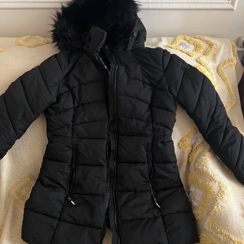 Womens puffer coat Guess